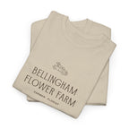 Bellingham Flower Farm Tee — Vintage Farm Logo Cotton T-Shirt