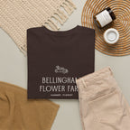 Bellingham Flower Farm T-Shirt — Vintage Botanical Farm Logo Tee
