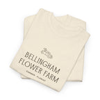 Bellingham Flower Farm Tee — Vintage Farm Logo Cotton T-Shirt