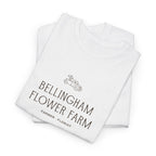 Bellingham Flower Farm Tee — Vintage Farm Logo Cotton T-Shirt