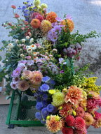 Grower's Bucket, DIY flower bucket from Bellingham Flower Farm, alternate view