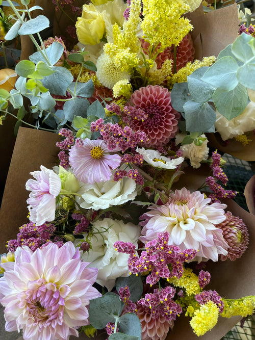 2026 Fall Bouquet Subscription, bouquet subscription from Bellingham Flower Farm, alternate view
