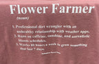 Flower Farmer T-Shirt, Bellingham Flower Farm merchandise, additional photo