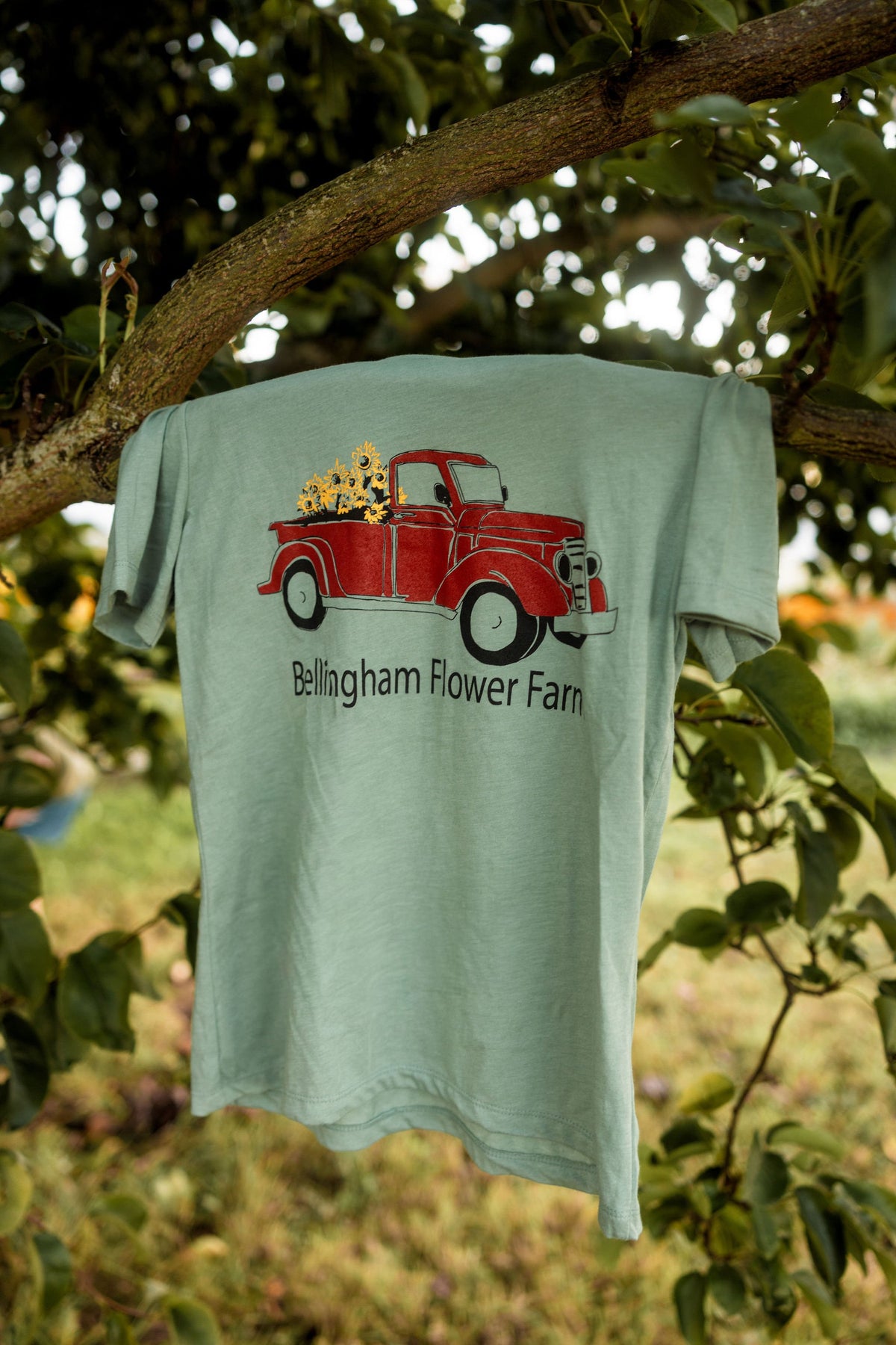 BFF Logo T-shirt, Bellingham Flower Farm merchandise