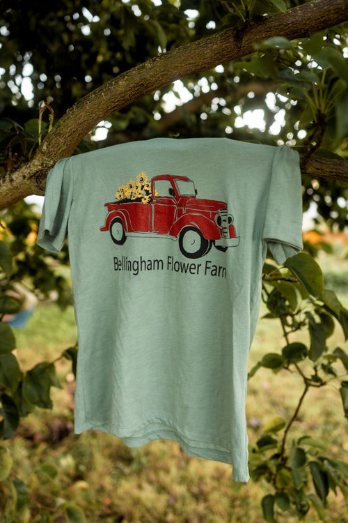 BFF Logo T-shirt, Bellingham Flower Farm merchandise