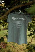 Flower Farmer T-Shirt, Bellingham Flower Farm merchandise