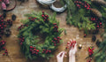 Holiday Wreath Making Workshop at Bellingham Flower Farm