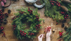 Holiday Wreath Making Workshop at Bellingham Flower Farm