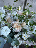 Wedding Floral Workshop, DIY flower bucket from Bellingham Flower Farm