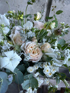 Wedding Floral Workshop, DIY flower bucket from Bellingham Flower Farm