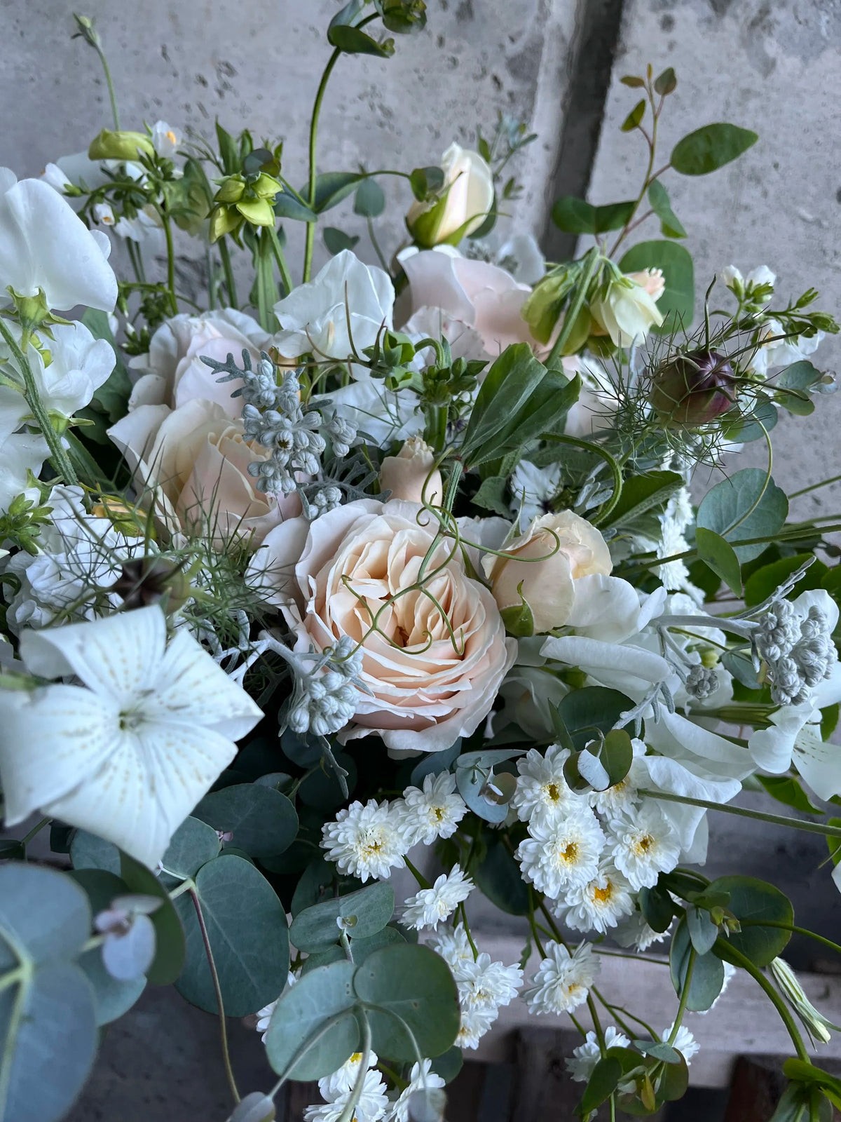 Wedding Floral Workshop, DIY flower bucket from Bellingham Flower Farm